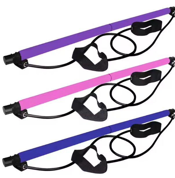 Pilates Stick Multi functional Fitness Stick Yoga Pilates Equipment Home Elasticity Exercise Training Hip Pulling Rope Yoga Yoga