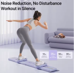 Foldable 3-in-1 Ski Trainer: Leg, Pelvic & Hip Strengthener for Postpartum Women, Home Gym Equipment