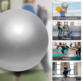 25CM New Yoga Pilates Ball Exercise Gymnastic Fitness Balance Gym Core Indoor Training Mini Balls Small Therapy Improves