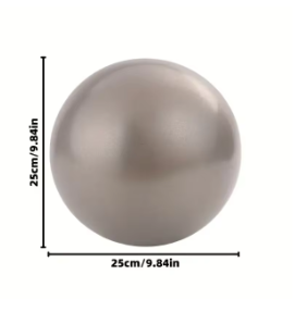 25CM New Yoga Pilates Ball Exercise Gymnastic Fitness Balance Gym Core Indoor Training Mini Balls Small Therapy Improves